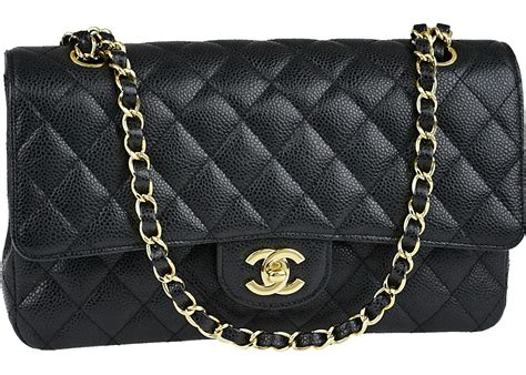 chanel medium classic black caviar|The Ultimate Chanel Flap Guide .